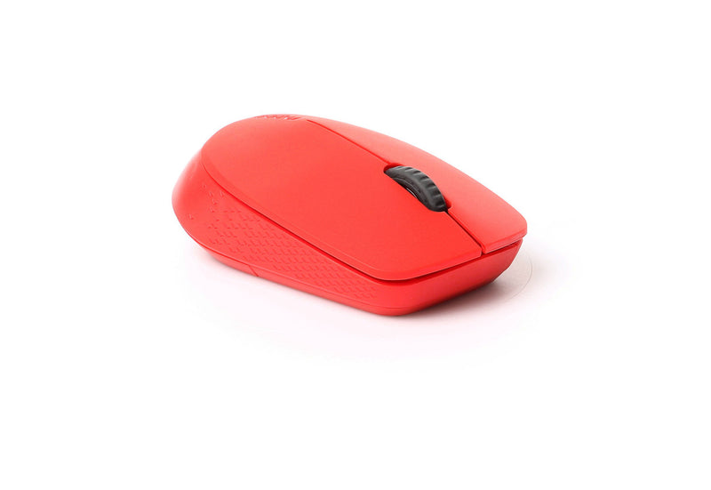 RAPOO M100 2.4GHz & Bluetooth 3 / 4 Quiet Click Wireless Mouse Red - M100-Red
