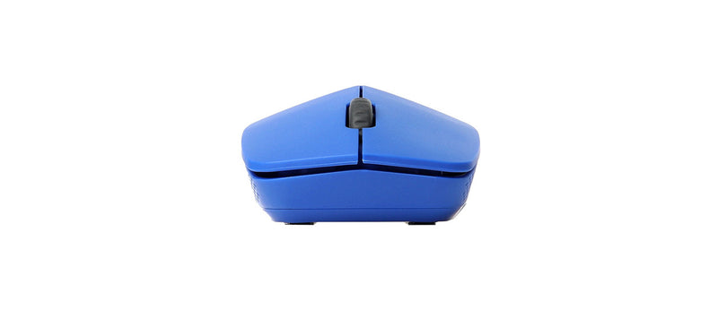 RAPOO M100 2.4GHz & Bluetooth 3 / 4 Quiet Click Wireless Mouse Blue - M100-Blue
