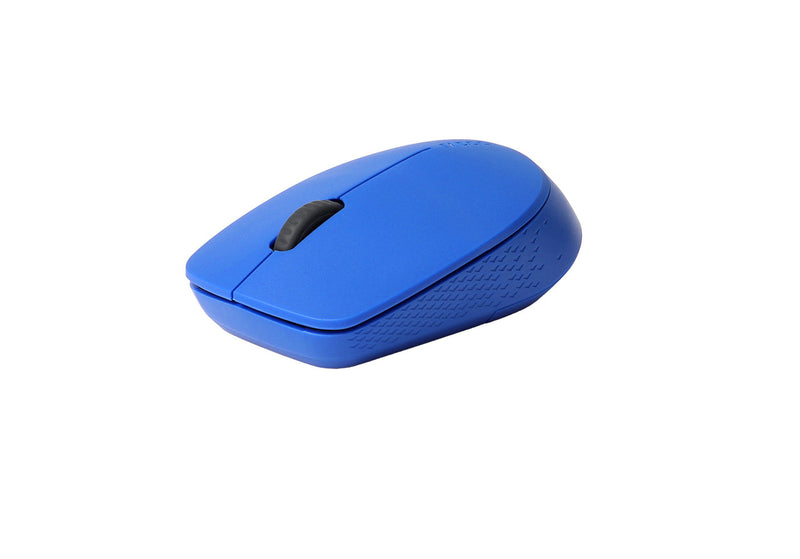 RAPOO M100 2.4GHz & Bluetooth 3 / 4 Quiet Click Wireless Mouse Blue - M100-Blue