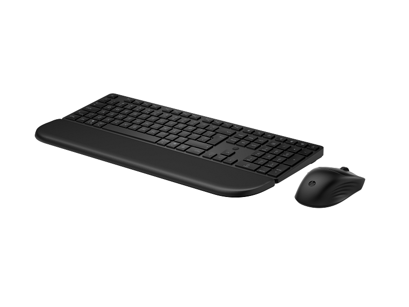 HP 585C Wireless Multi-Device Dual-Mode Keyboard Mouse Combo with Palm Rest BD5F3AA