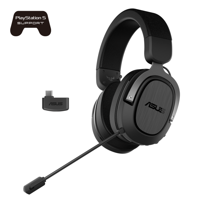ASUS TUF GAMING H3 WIRELESS Gaming Headset Gun Metal, USB-C