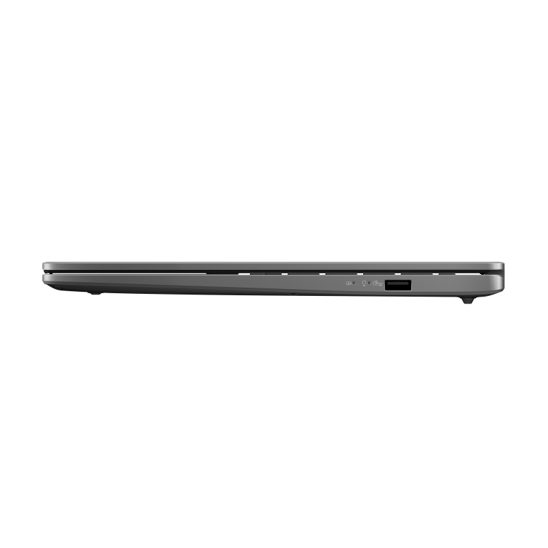 Profile view of the left side of the Vivobook S14 M3407HA
