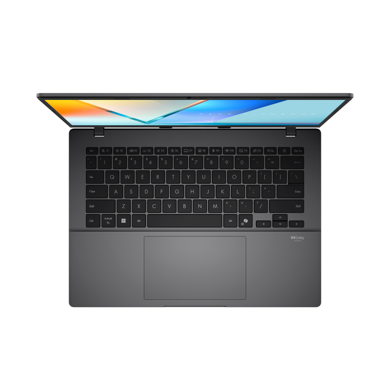 A top down view of Vivobook S14 M3407HA.