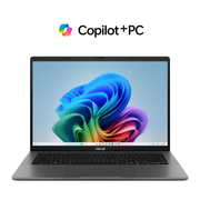 Front view of the Vivobook S14 M3407HA.