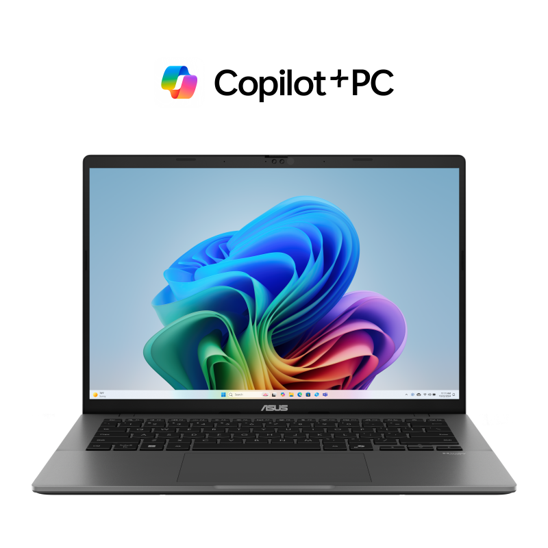 Front view of the Vivobook S14 M3407HA.