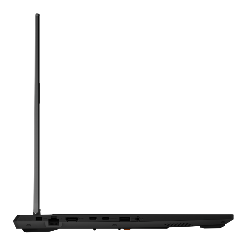 Profile view of the left side of the TUF Gaming A16 (2024)