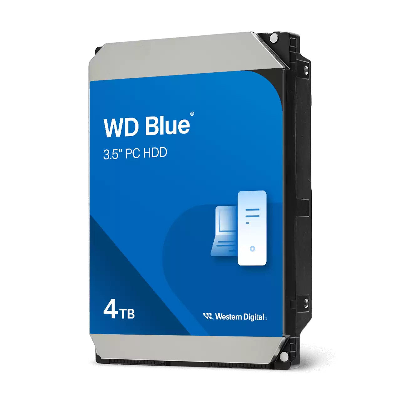 Western Digital Blue - 4TB 5400RPM SATA III 3.5' Desktop Hard Drive ...