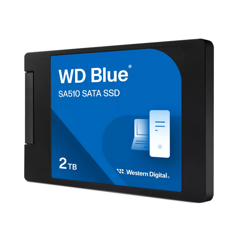 Western Digital WD Blue SA510 2TB 2.5in SATA SSD 560MB/s Read 520MB/s