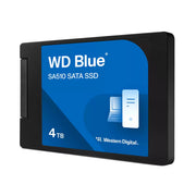 Western Digital WD Blue 4TB 2.5" SATA SSD 560R/530W MB/s 95K/82K IOPS 600TBW 1.75M hrs MTBF 3D NAND 7mm 5yrs Wty