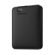 Western Digital WD Elements 5TB USB 3.0 2.5" Portable External Hard Drive - Slim Light Durable Shock Proof Black Plug & Play NTFS for Windows 10/8.1/7