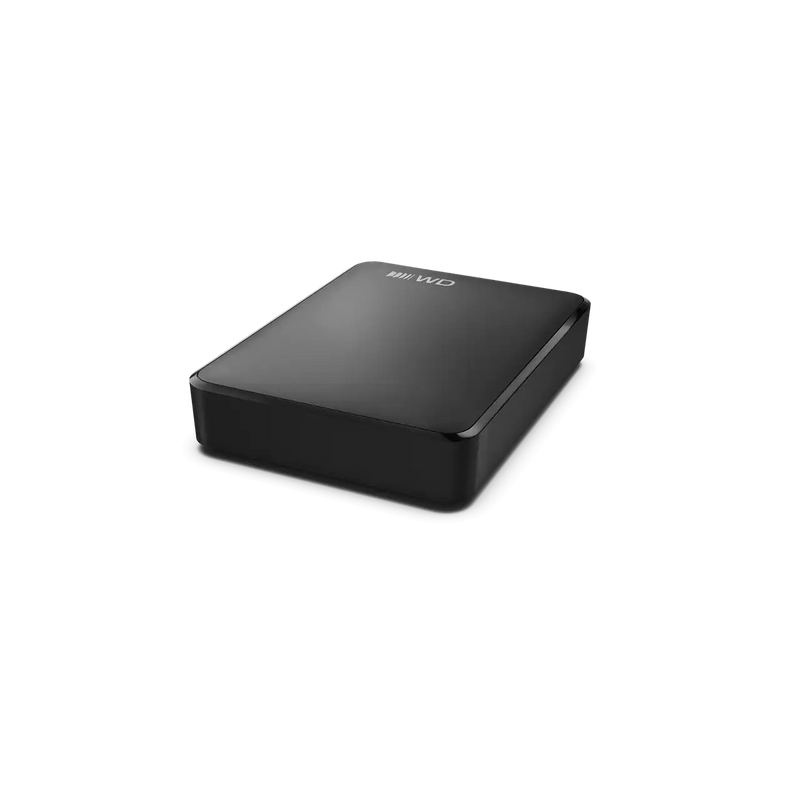WD Elements Portable 6TB External Hard Drive USB-C Black Portable HDD 3YR