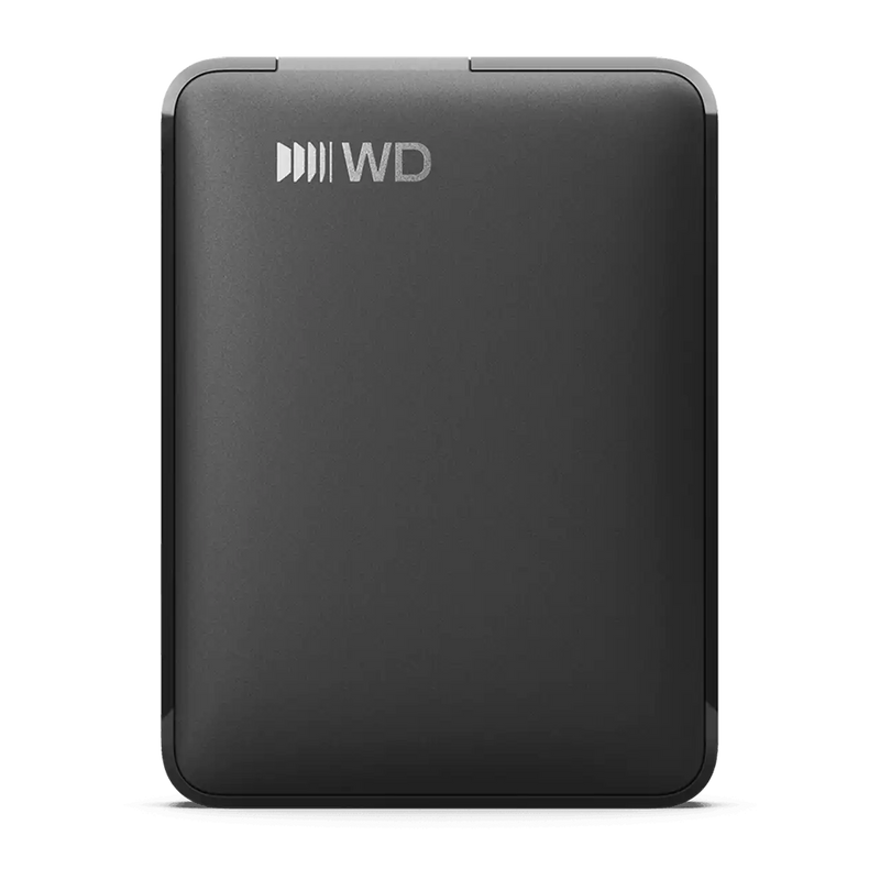 WD Elements Portable 6TB External Hard Drive USB-C Black Portable HDD 3YR