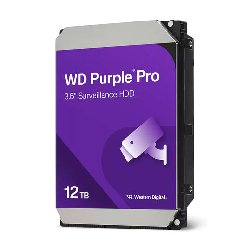 WD Purple Pro Smart Video Hard Drive - 12TB