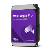 WD Purple Pro 18TB 3.5' Surveillance HDD 7200RPM 512MB SATA3