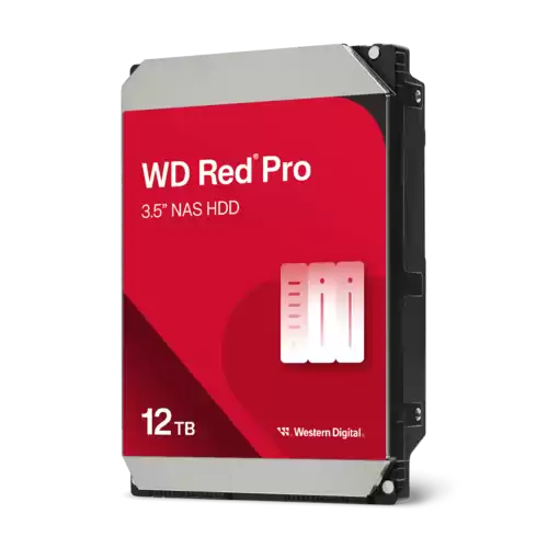 WD Red Pro 12TB SATA 3.5in 7200RPM NAS Hard Drive 256MB Cache