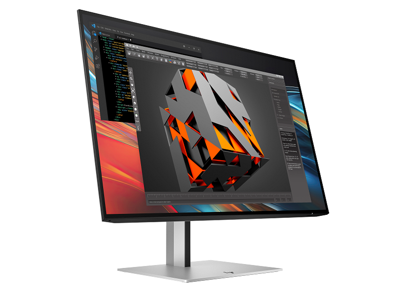 HP 724pn 24in IPS WUXGA 5ms 100Hz Monitor HDMI DisplayPort Black Silver