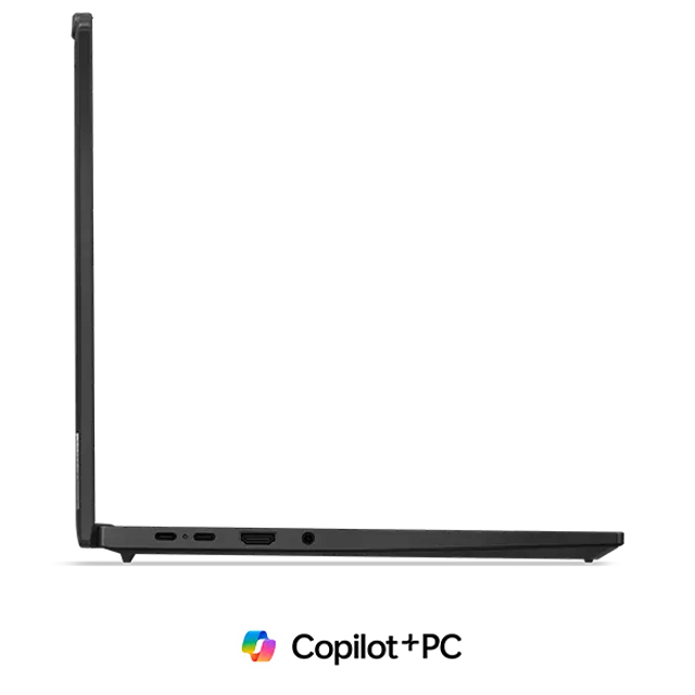 Profile view of the right side of the ThinkPad T14S G6.