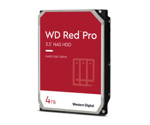 Western Digital Red Pro 4TB 3.5' NAS Hard Drive 7200RPM 256MB 5yrs