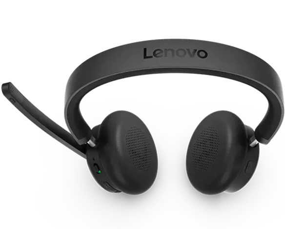 Lenovo Dual-Mode Wireless Hybrid ANC Headset 6550 USB-C Teams Bluetooth 5.3 AI Audio 3YR