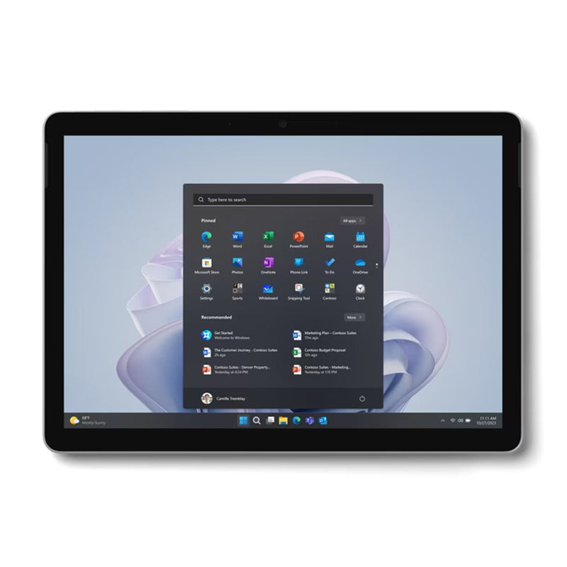 SURFACE GO 4, 10.5" N200/8GB/128GB, PLATINUM, W11P, 2YR - XHU-00008