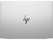 A view of the bottom of the HP EliteBook 6 G1i in silver.