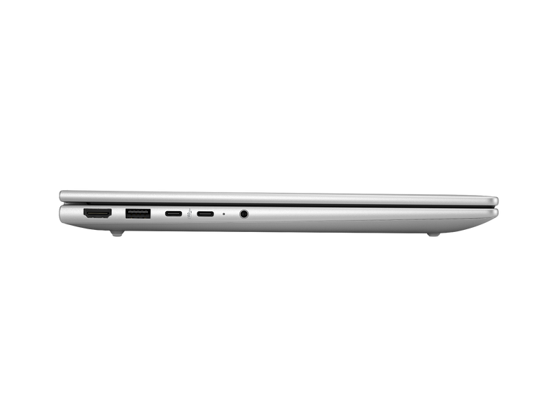 Profile view of the left side of the HP EliteBook.