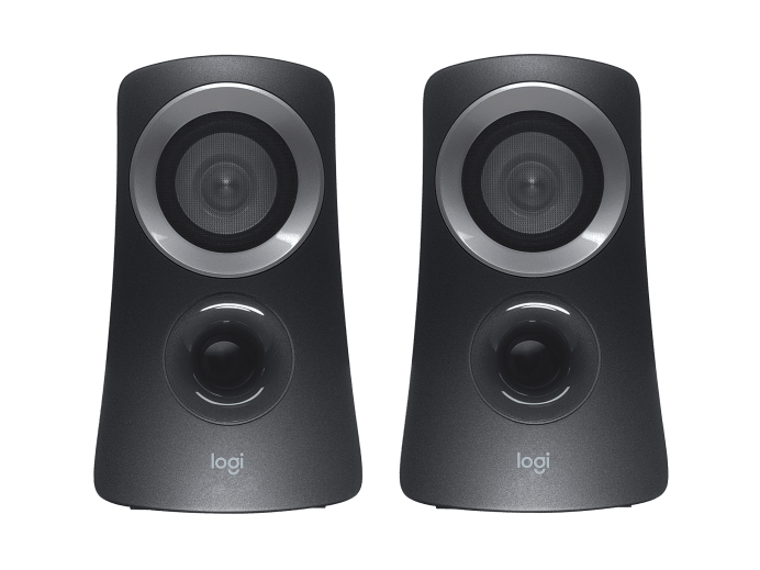 LOGITECH Z313 2.1 SPEAKER SYSTEM, RMS(25W),3.5MM(1), BLACK,2YR WTY-980-000414