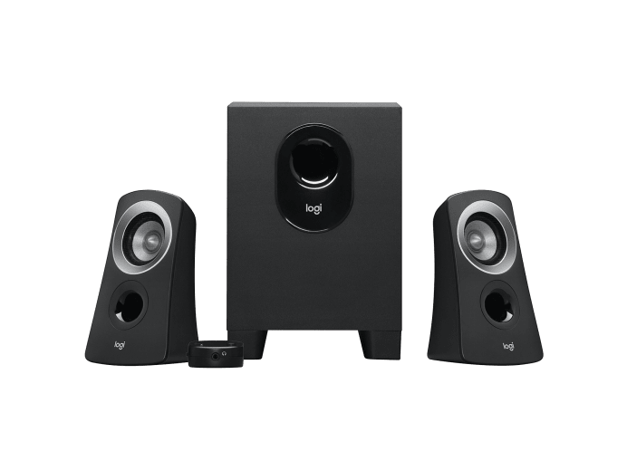 LOGITECH Z313 2.1 SPEAKER SYSTEM, RMS(25W),3.5MM(1), BLACK,2YR WTY-980-000414