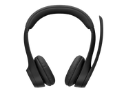 Logitech ZONE 300 Wireless Headset Midnight Black 1-Year Limited Warranty