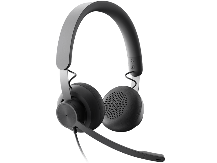 LOGITECH ZONE WIRED MS STEREO HEADSET, NOISE CANCELLING MIC, USB-C W/USB-A ADAPTER 2YR WTY 981-001096