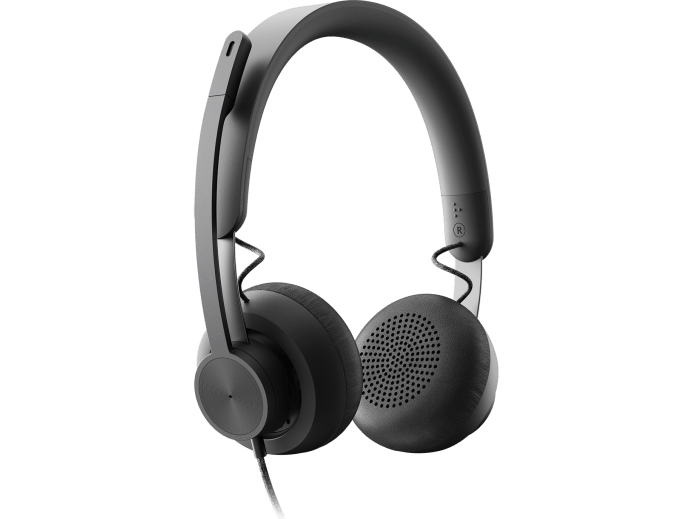 LOGITECH ZONE WIRED MS STEREO HEADSET, NOISE CANCELLING MIC, USB-C W/USB-A ADAPTER 2YR WTY 981-001096