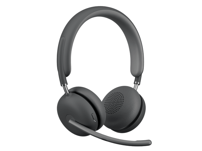 LOGITECH ZONE WIRELESS 2 (MS) STEREO HEADSET,BT,ACTIVE NOISE ANC,USB-C W/USB-A,40HR BATT,2-981-001153