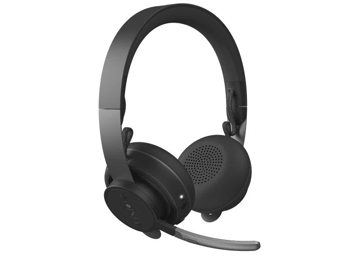 LOGITECH ZONE PLUS WIRELESS STEREO HEADSET,BT, NOISE CANC ELLING, USB-C W/ USB-A ADAPTER-981-000860
