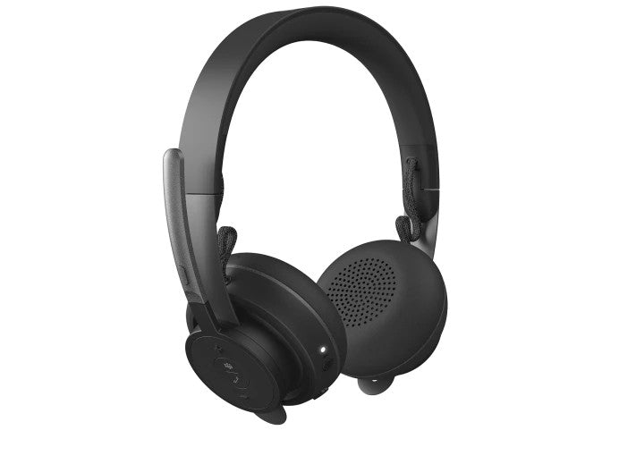 LOGITECH ZONE PLUS WIRELESS STEREO HEADSET,BT, NOISE CANC ELLING, USB-C W/ USB-A ADAPTER-981-000860